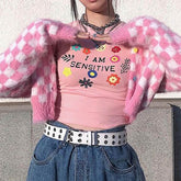 Cárdigan de cuadros Daydream